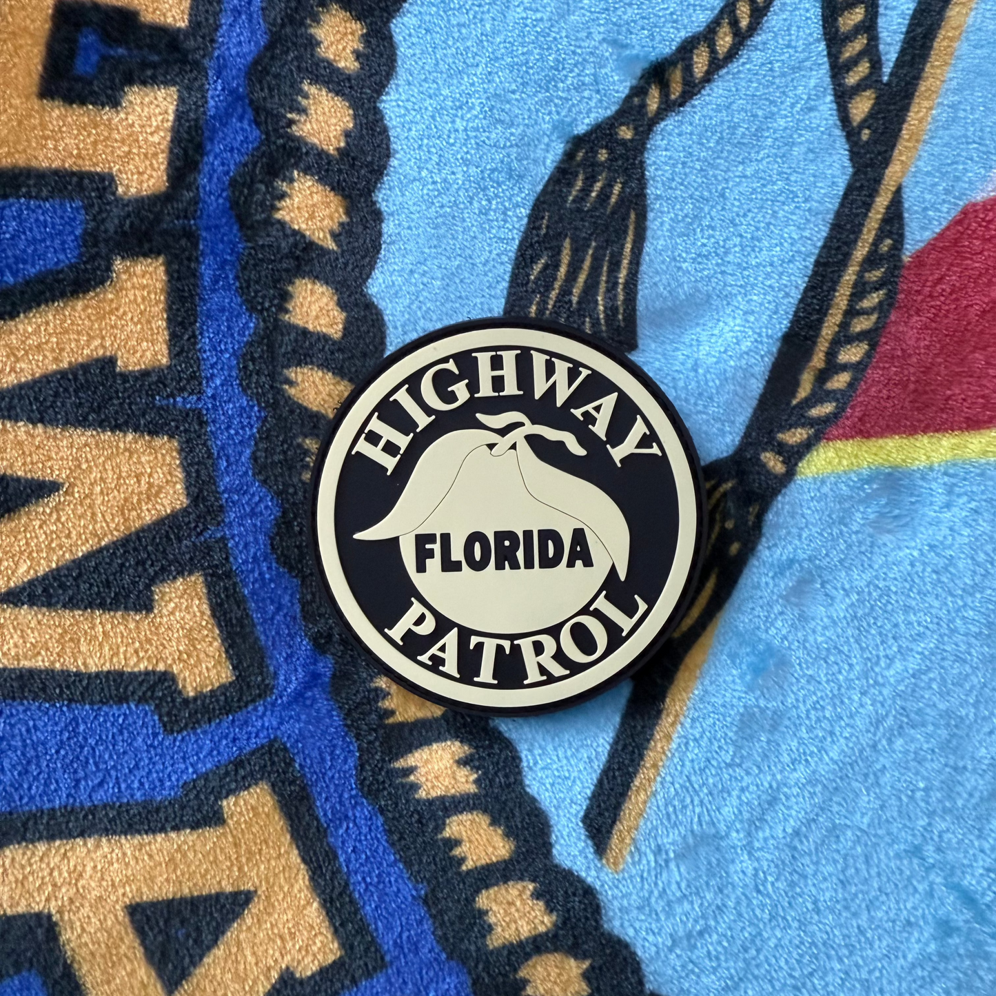 Florida Highway Patrol PVC Shoulder Patch