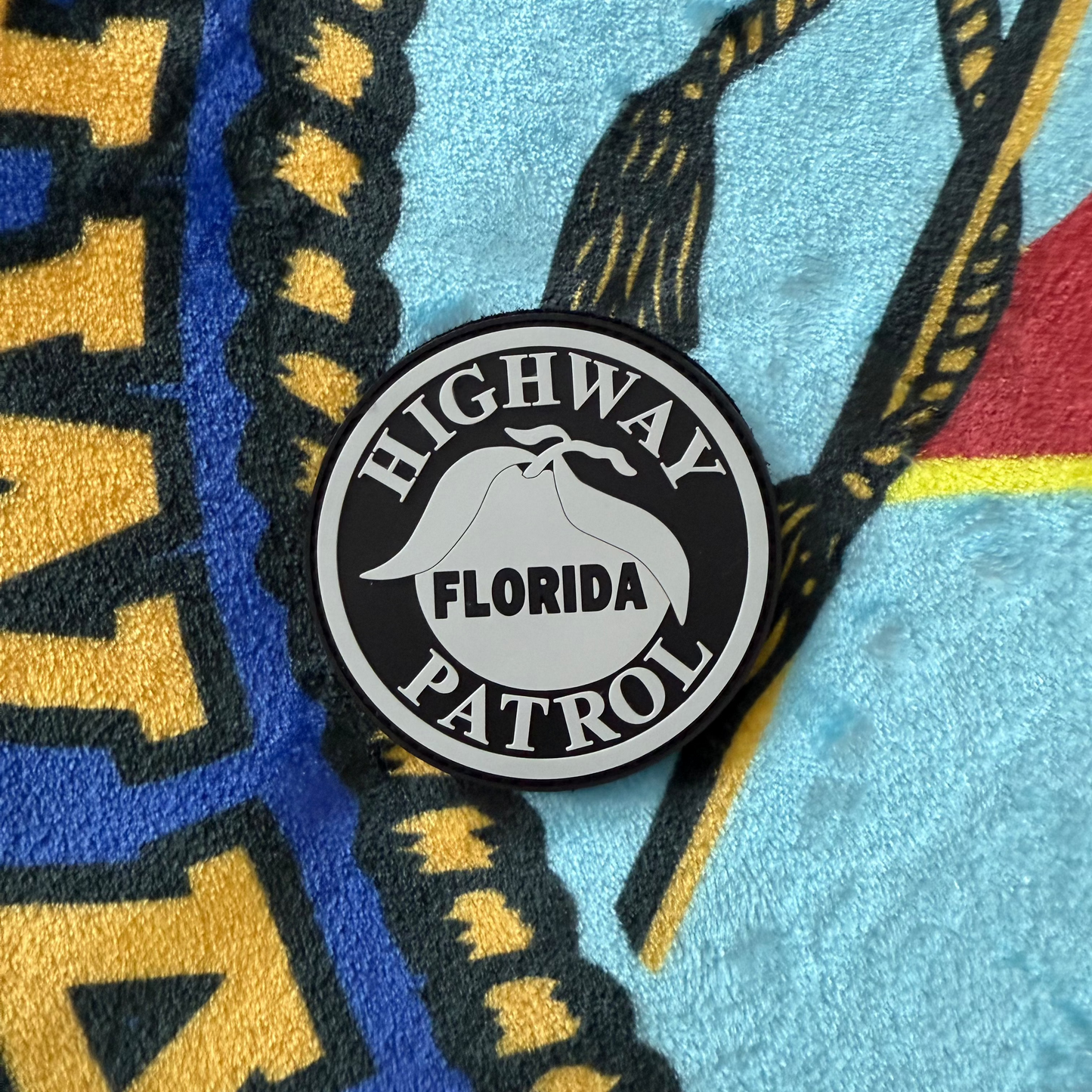 Florida Highway Patrol PVC Shoulder Patch