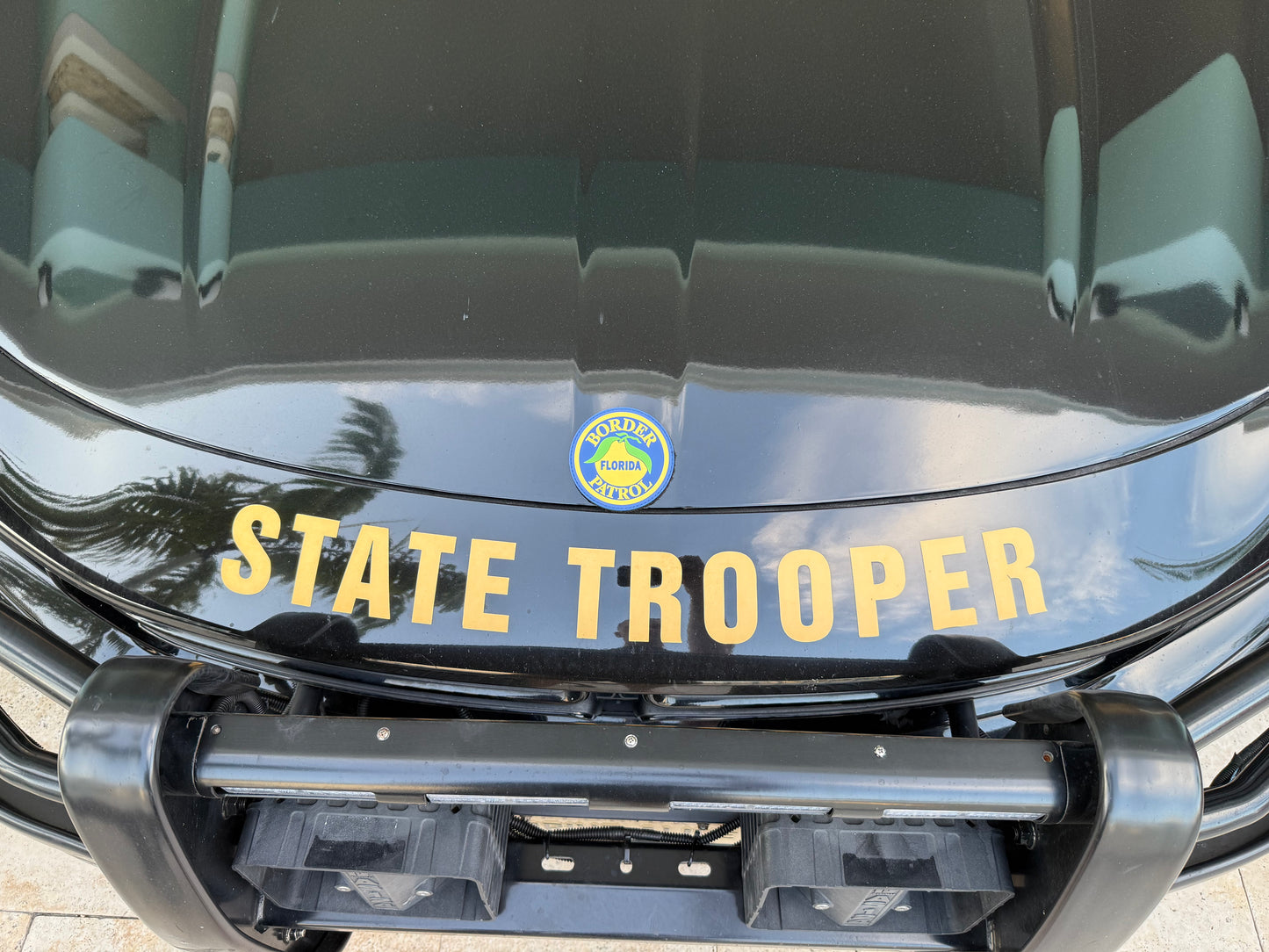 Florida Border Patrol PVC Patch