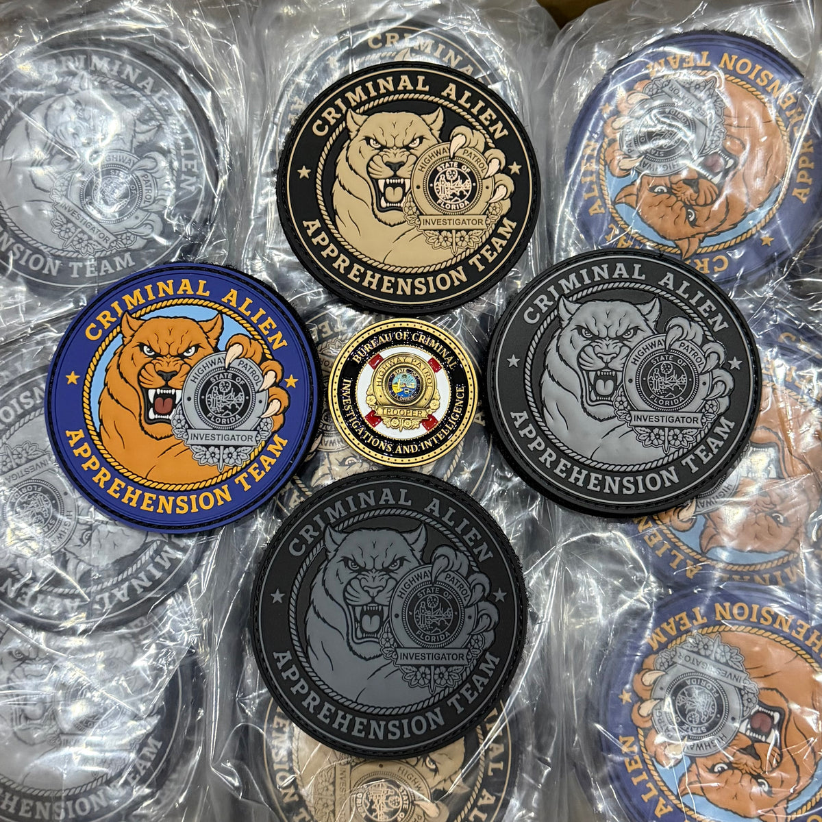 FHP Criminal Alien Apprehension Team PVC Shoulder Patch
