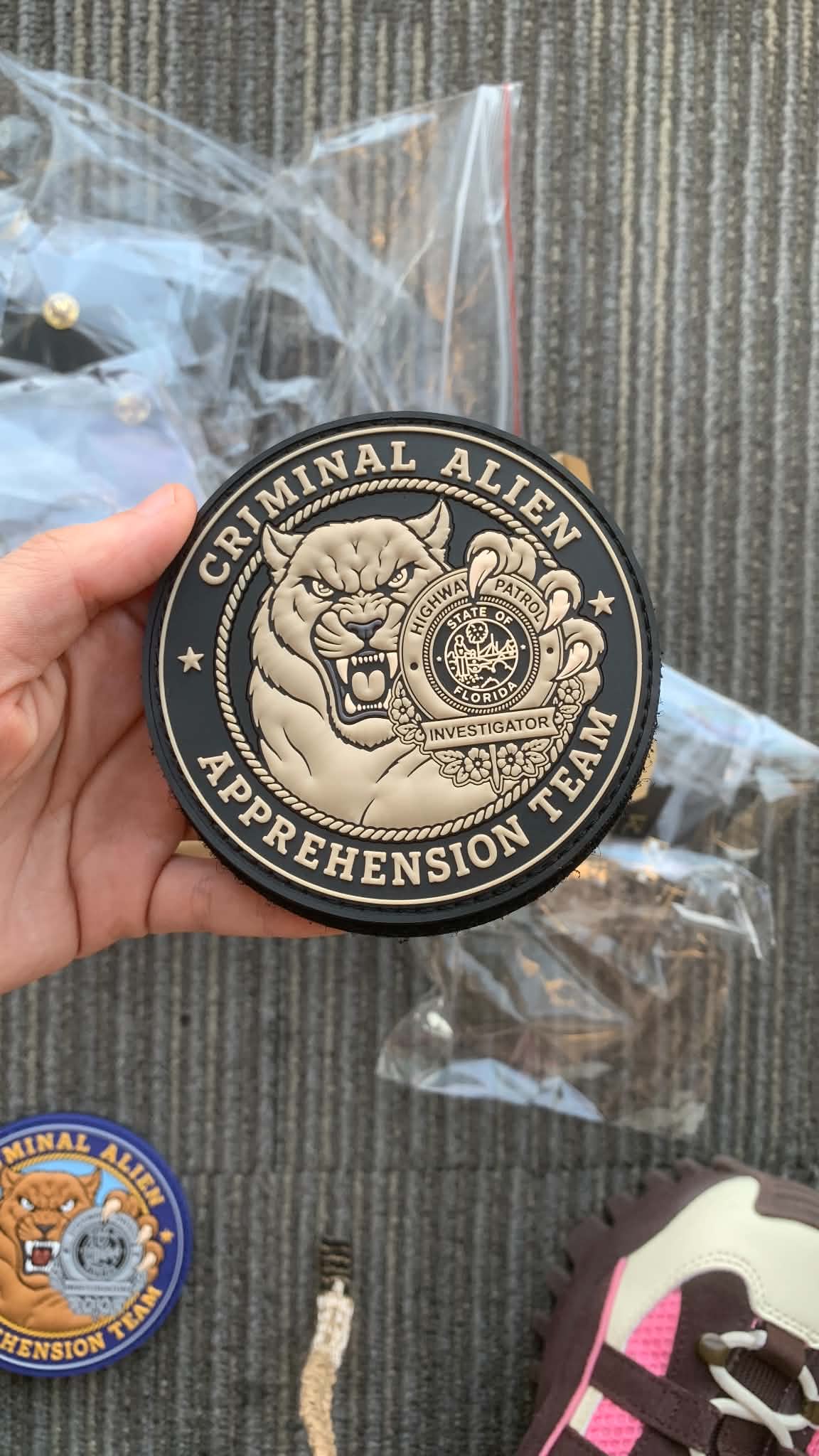 FHP Criminal Alien Apprehension Team PVC Shoulder Patch