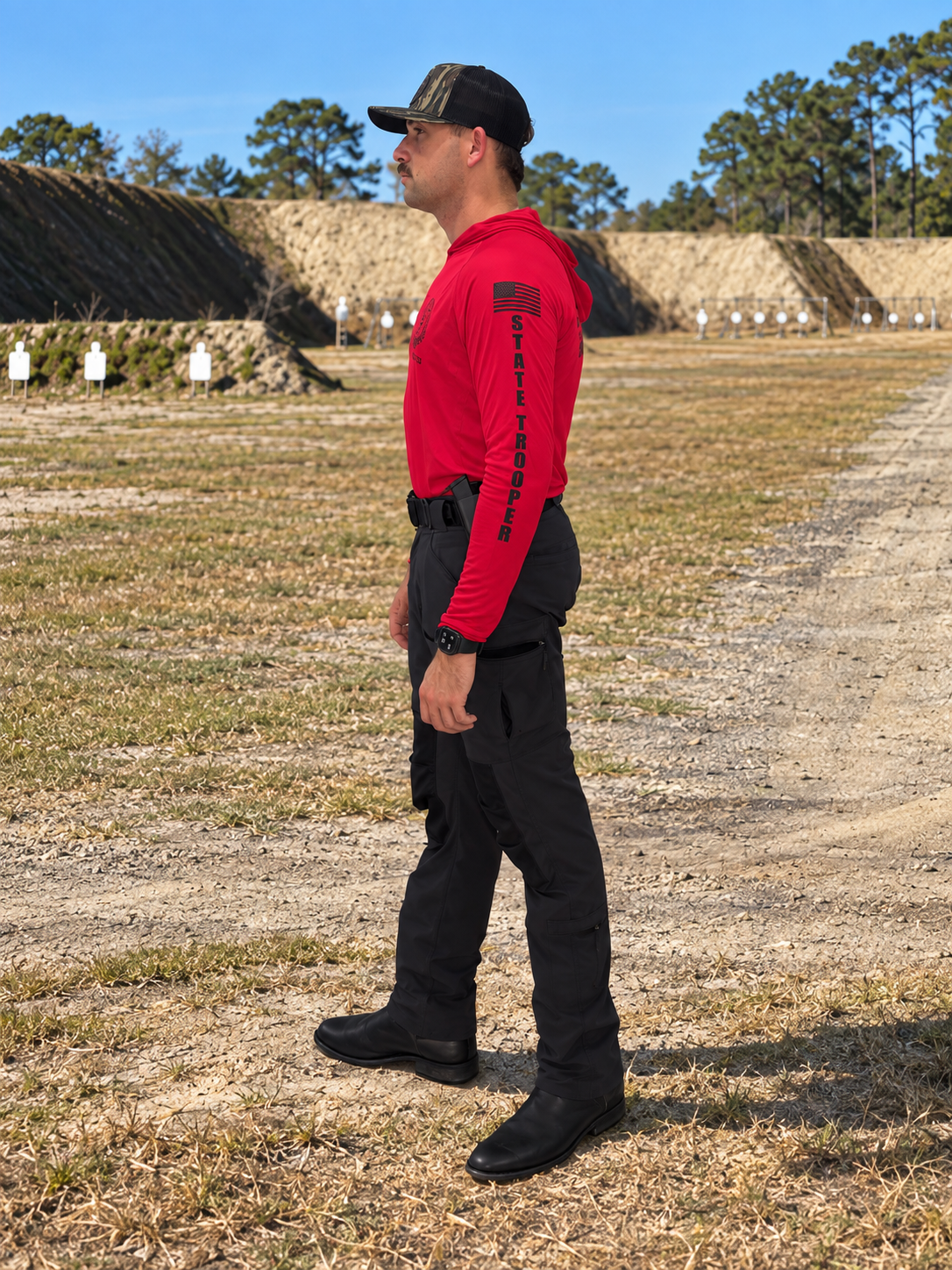 FHP Instructor Long Sleeve Hoodie Shirt