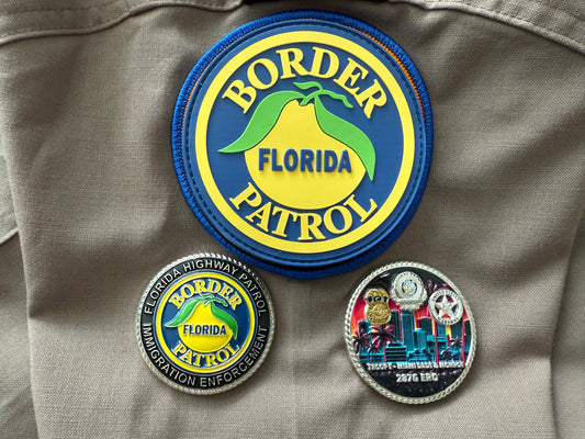 Florida Border Patrol Troop E Challenge Coin