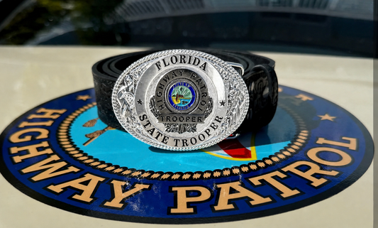 FHP Trooper Belt Buckle