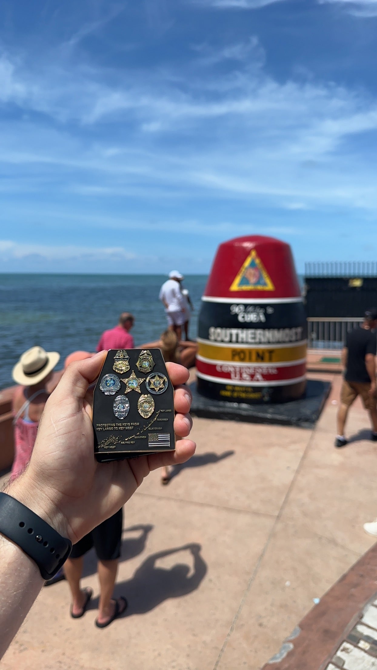 Southernmost LEO Buoy Coin